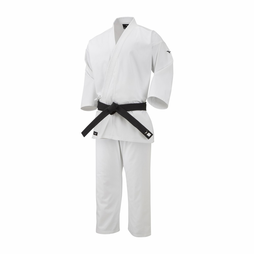 Panske Karategis Mizuno Shodan Biele Vypredaj FTBO36815